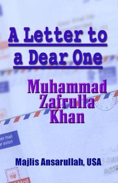 A Letter to a Dear One