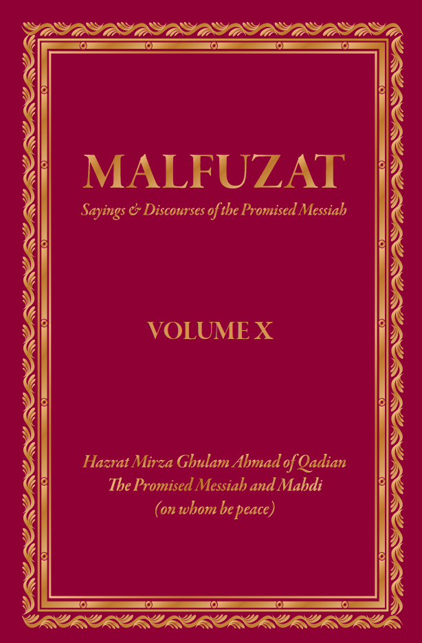 Malfuzat – Volume X