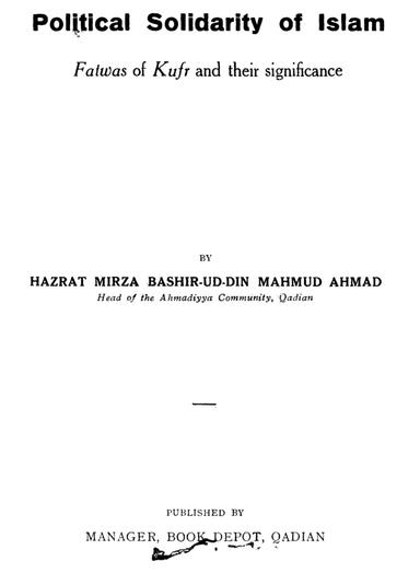Political Solidarity of Islam