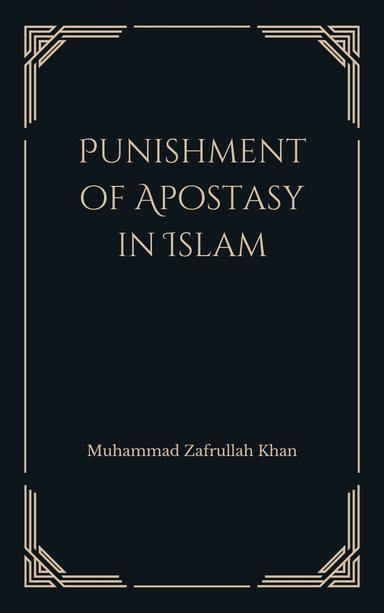 Punishment of Apostacy in Islam