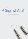 A Sign of Allah - Chaudhry Muhammad Zafrulla Khan