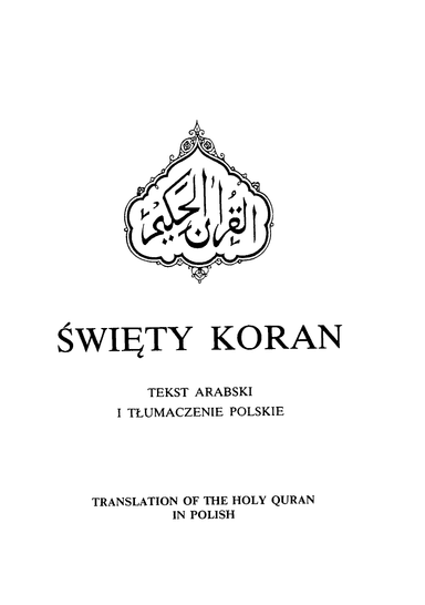 The Holy Quran - Polish
